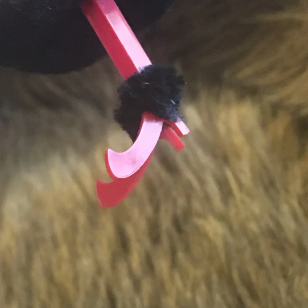 Halloween witch hat with legs fish hook earrings